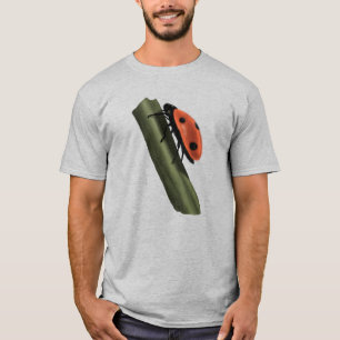 Schattige lieveheersbeestje op een boompje t-shirt
