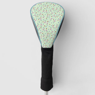 Schattige lieveheersbeestje polka dot Daisy Flower Golfheadcover
