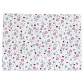 Schattige lieveheersbeestje polka dot Daisy Flower Groot Cadeauzakje (Achterkant)