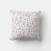 Schattige lieveheersbeestje polka dot Daisy Flower Kussen (Voorkant)