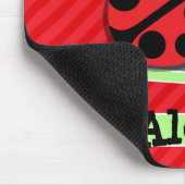 Schattige lieveheersbeestje; scharlakenrode strepe muismat (Hoek)