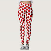 Schattige lieveheersbeestje wilde dieren patroon p leggings (Voorkant)