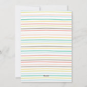 Schattige Lijst vakantie fotokaart Feestdagenkaart (Achterkant)