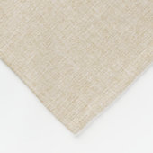 Schattige linnen look zwart kat monogram deken (Hoek)