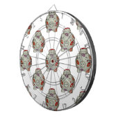 Schattige lipstick Pig Dartbord (Voorkant Rechts)