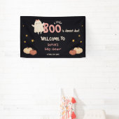Schattige Little Boo Girl Halloween Baby shower We Spandoek (Insitu)