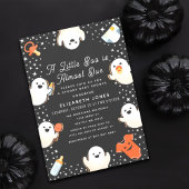Schattige Little Boo Halloween Ghost Baby shower Kaart