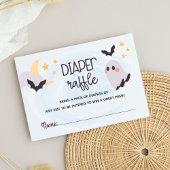 Schattige Little Boo Luier Raffle Informatiekaartje