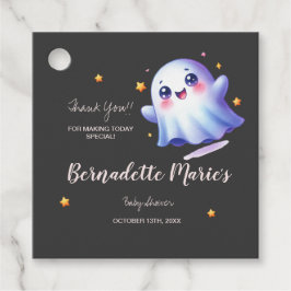 Schattige Little Boo-tiful Baby shower Bedankjes Labels