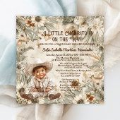 Schattige Little Charro Baby shower Kaart