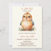 Schattige Little Chick Baby shower Kaart (Voorkant)