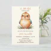 Schattige Little Chick Baby shower Kaart (Staand voorkant)