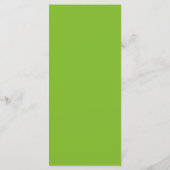 Schattige Little Dino Baby shower Menu (Achterkant)