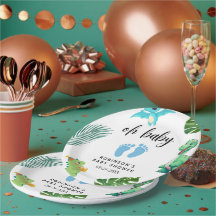 Schattige Little Dino Baby shower