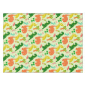 Schattige Little Dino Baby shower Tafelkleed (Voorkant (Horizontaal))