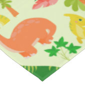 Schattige Little Dino Baby shower Tafelkleed (Gekanteld)