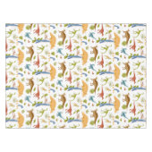 Schattige Little Dino Baby shower Tafelkleed (Voorkant (Horizontaal))