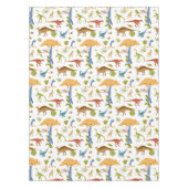 Schattige Little Dino Baby shower Tafelkleed (Voorkant)