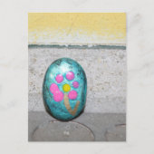 Schattige Little Floral Rock Briefkaart (Voorkant)