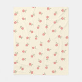Schattige Little Flower Pattern Schattig ontwerp Fleece Deken (Voorkant)