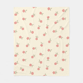 Schattige Little Flower Pattern Schattig ontwerp Fleece Deken