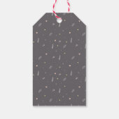 Schattige Little Fox Baby shower Cadeaulabel (Achterkant)