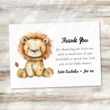 Schattige Little Lion Baby shower
