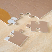 Schattige Little Lion gepersonaliseerde Kinder Legpuzzel (Zijkant)