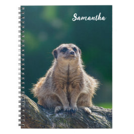 Schattige Little Meerkat Spiral notitieboek