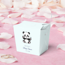 Schattige Little Panda Modern Baby shower