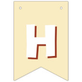 Schattige Little Rainbow Sunshine Happy Birthday P Vlaggetjes (Tweede vlag)