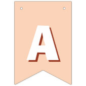 Schattige Little Rainbow Sunshine Happy Birthday P Vlaggetjes (Derde vlag)