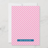 Schattige Little Sweet Mouse-Baby shower Kaart (Achterkant)