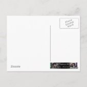 Schattige Little Vampire Fairy Art Briefkaart (Achterkant)