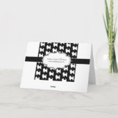 Schattige Little Westie - West Highland White Terr Bedankkaart (Achterkant)