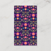 Schattige Llama Mama Baby shower Luier Raffle Tick Informatiekaartje (Achterkant)