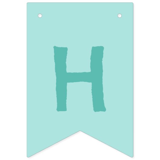 Schattige Llama verjaardagsfeestje bunting banner (Tweede vlag)