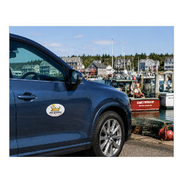 Schattige Lobstah Pup Ovaal Automagneet