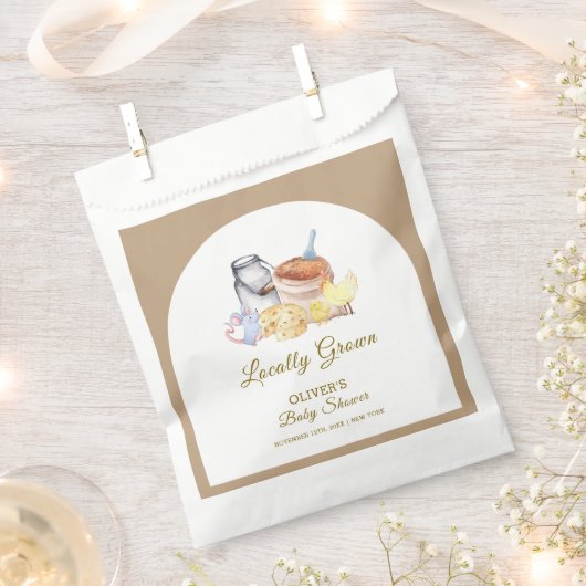 Schattige lokaal geteeld Boerderij Chicken Mouse B Bedankzakje (Geknipt)