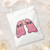 Schattige longen - Menselijke biologie Bedankzakje (Geknipt)