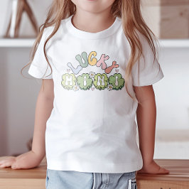 Schattige Lucky Mini St Patricks Day Iers Kinder T-shirt