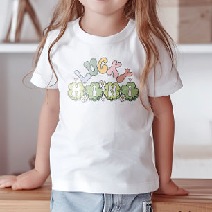 Schattige Lucky Mini St Patricks Day Iers Kinder T-shirt