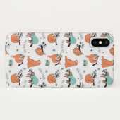 Schattige luiaard Case-Mate iPhone case (Achterkant (horizontaal))