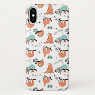 Schattige luiaard Case-Mate iPhone case