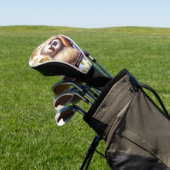  Schattige luiaard Golfheadcover (Insitu)