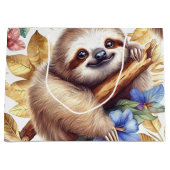 Schattige luiaard Groot Cadeauzakje (Voorkant)