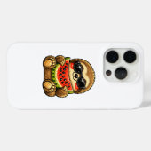 Schattige luiaard met watermeloen Case-Mate iPhone case (Achterkant (horizontaal))