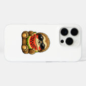 Schattige luiaard met watermeloen Case-Mate iPhone case (Achterkant (horizontaal))