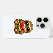 Schattige luiaard met watermeloen Case-Mate iPhone case (Achterkant (horizontaal))