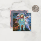 Schattige luiaard notitiekaartje (Voorkant / Achterkant in situ)